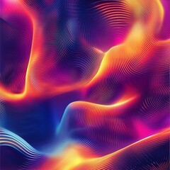 Abstract Modern bright colored holographic background in 80s style. Synthwave. Vaporwave style