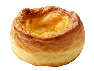 Isolated Yorkshire Pudding