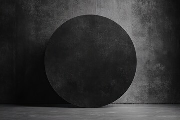Dark Abstract Circle Background Texture Image