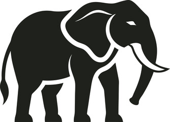 elephant silhouette design image new style