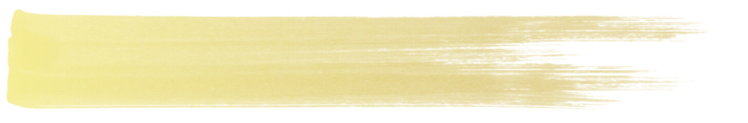 Gold brush watercolor ink stroke label, Editable isolated background