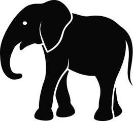 elephant silhouette design image new style