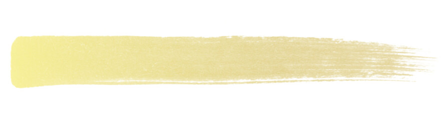 Gold brush watercolor ink stroke label, Editable isolated background