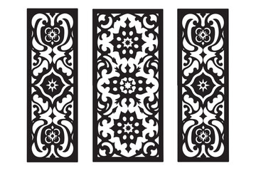 Ornamental Pattern Panel Designs