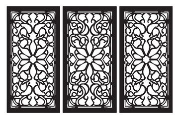 Ornamental Pattern Panel Designs