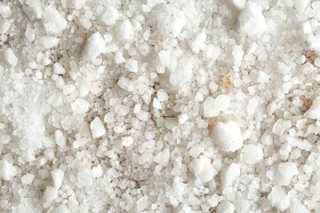 Crystal white natural sea salt texture. Image illustrated food for advertisement
