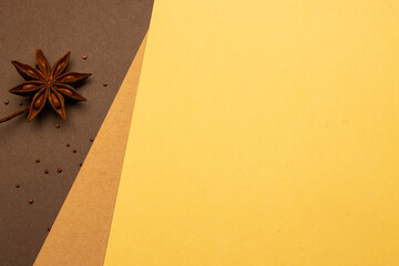 Paper, cardboard, coffee color, brown yellow, overlay, gradient, patchwork, background, template