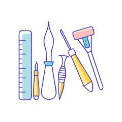 artisan tools icon, artisan tools vector illustration-simple illustration of artisan tools, perfect for artisan tools logos and icons