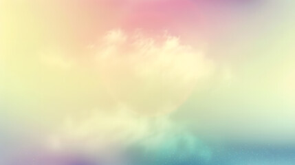 Obraz premium Abstract blur soft gradient pastel dreamy background, generative ai