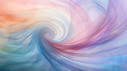 Obraz premium Abstract blur soft gradient pastel dreamy painting, generative ai