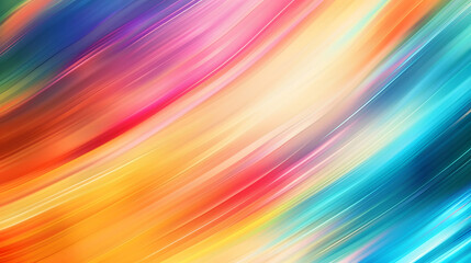 Obraz premium Abstract blurred gradient background in bright colors, generative ai
