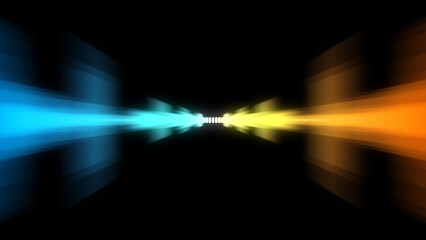 Music equalizer, hologram audio spectrum, 4k illustration, not AI generated