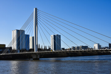 Pont a Hauban ville de Nantes