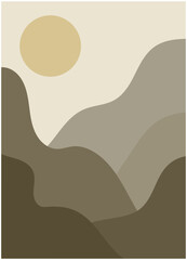 desert boho wall art.
soft brown wall decoration.
boho desert landscape.
oasis wall decor.