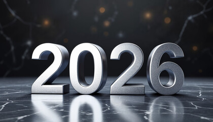 Festive 2025, 2024, 2026, 2027, 2028 sparklers glowing on a snowy surface with city lights in the background. Perfect for New Year celebrations.