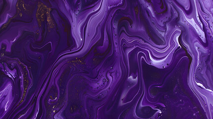 Obraz premium Abstract purple paint background with marble pattern, generative ai