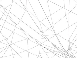 Digital abstract background with intertwining lines and patterns.