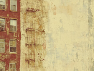 A light paper background enhanced with a grunge overlay of subtle cracks, worn edges, and speckled details for a unique and rustic style. 
