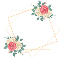 bouquet of roses illustration