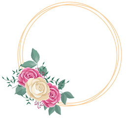 bouquet of roses illustration