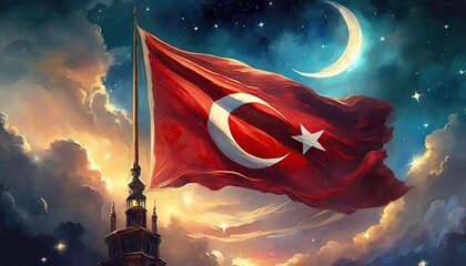 Türk Bayrağı'nın Dalgalandığı Cennet Köşeleri