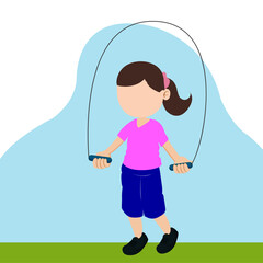 Obraz premium Skipping