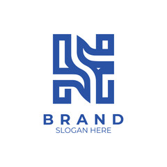 Obraz premium S, S Letter, Logotype, Abstract initial monogram letter logo design