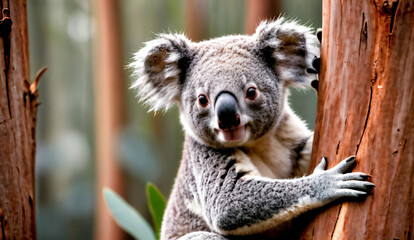 Naklejka premium Embracing the Tranquility of Nature