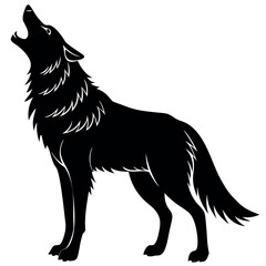wolf vector illustration