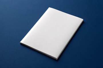 Minimalist book cover mockup featuring a solid mid-tone background ideal for showcasing design concepts and creative ideas. Perfect for publishers and designers looking to present their work.