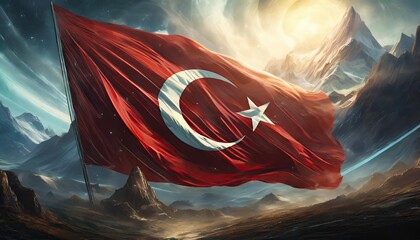 Türk Bayrağı'nın Dalgalandığı Cennet Köşeleri