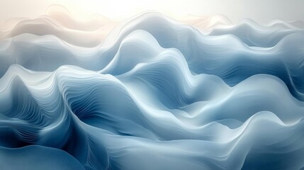 Obraz premium Abstract metallic liquid surface with smooth reflections. Generative AI