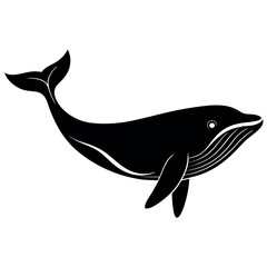 silhouette of a fish vector