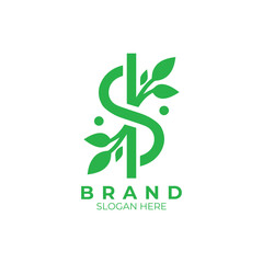 S, S Letter, Logotype, Abstract initial monogram letter logo design