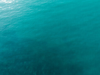 Aerial view of blue sea surface
