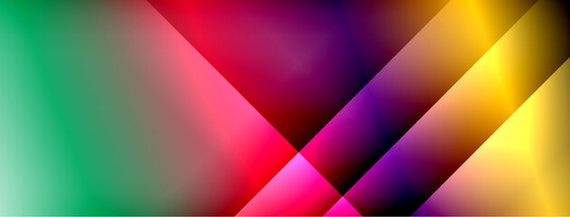 Fototapeta premium Light shadow lines dynamic gradient background