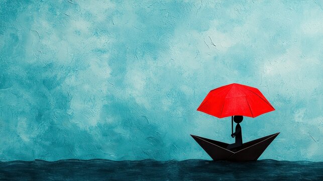 Resilience A Solitary Journey Through a Stormy Sea