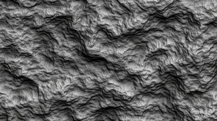 Fototapeta premium Abstract Monochromatic Rock Texture Seamless, Grayscale, Digital Art, Rock Surface,Stone Texture Rock texture, grayscale art