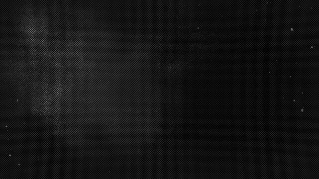 Film Grain halftone Loop with dark Paper Texture Background