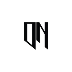 ON monogram logo design letter text name symbol monochrome logotype alphabet character simple logo