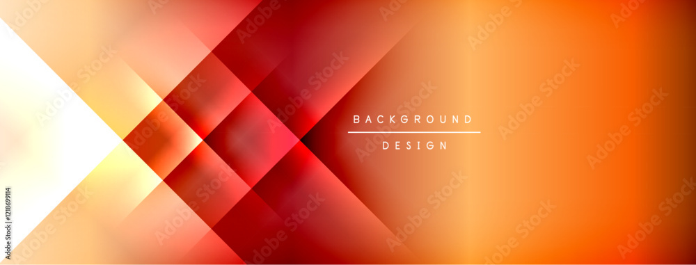 Poster Light shadow lines dynamic gradient background