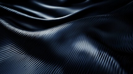 Futuristic abstract technology background with dark carbon fiber texture, glowing blue lines, and digital network elements for innovation, ai, and data connectivity concepts


