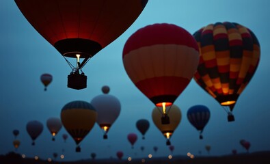 Fototapeta premium Luftballons balloon background balloon background party holiday celebration decoration