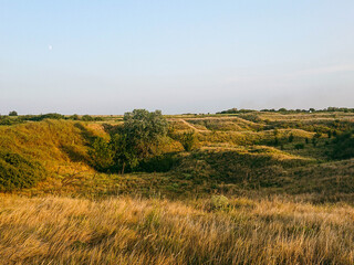 landscape, hills, autumn