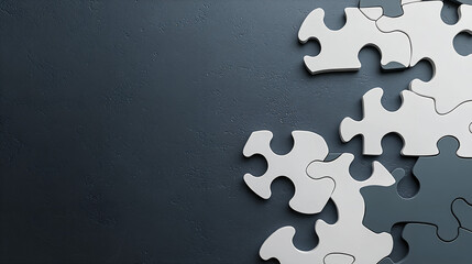 Obraz premium jigsaw puzzle pieces