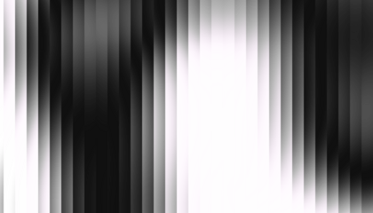 Fractal Glass Gradient Texture. Reed vertical lines patterned glass, overlay with transparent background. Universal monochrome black background stylish gradient