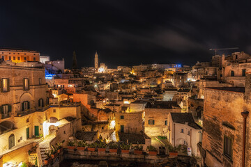 Sassi Night Viewpoint Matera