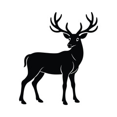 deer silhouette vector
