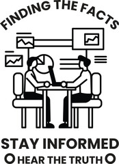 Two men sitting at a table with a laptop in front of them