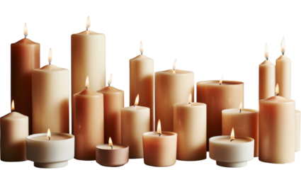 Serenity in Light: The Art of Candle Arrangement